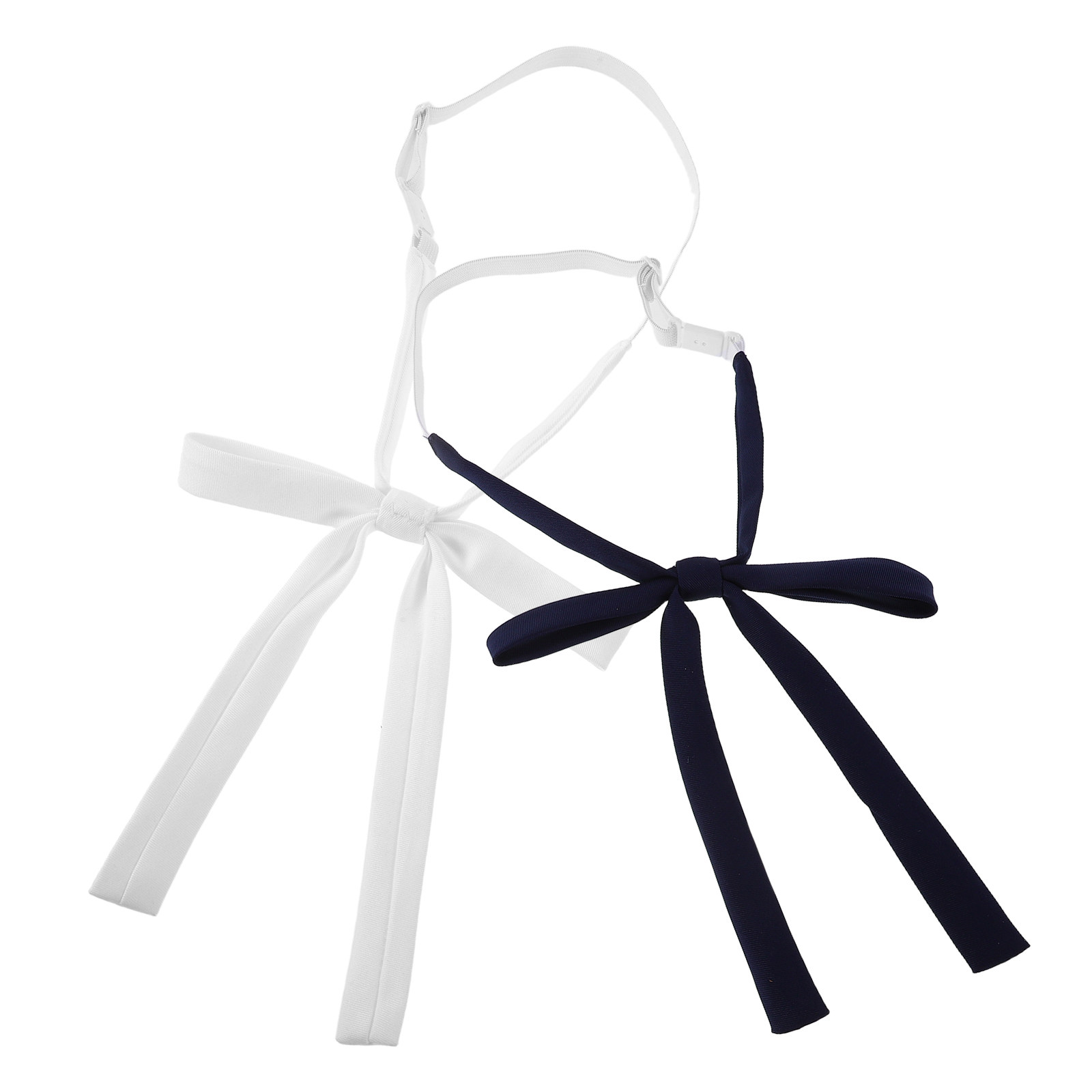 Bow Tie Pre Tied - 2 pièces, nœud papillon pré-noué pour