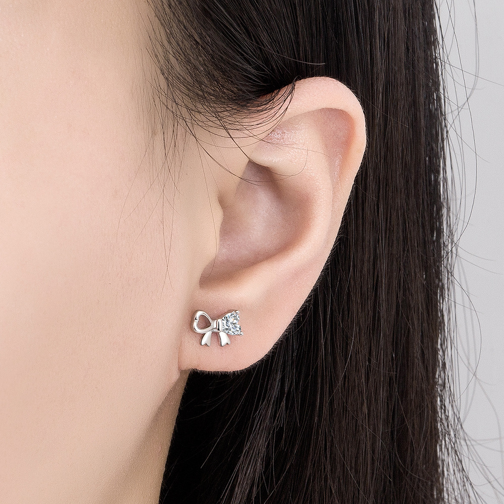 Boucles d'oreilles charmantes  - Tie Clip Silver avis et prix