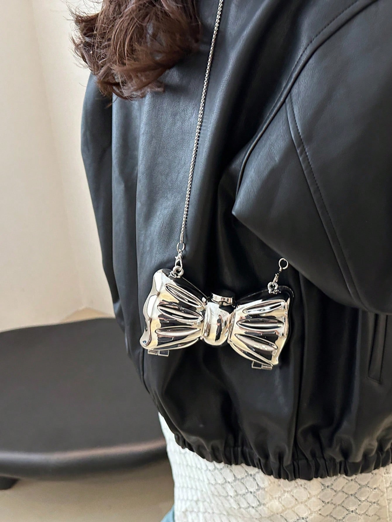 Mini pochette à main décorée d - Tie Clip Silver avis et prix