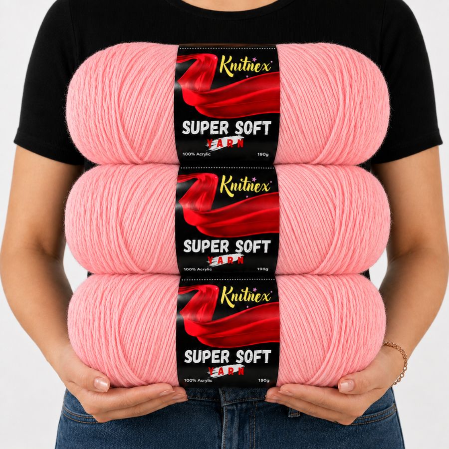Fil acrylique 3 pelotes 570g,  - Woven Scarf Blanket avis et prix