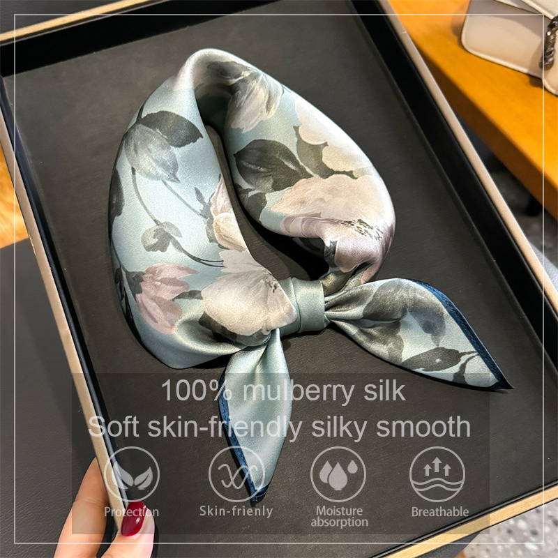 100% foulard en soie Bandana f - Scarf Silk Square avis et prix