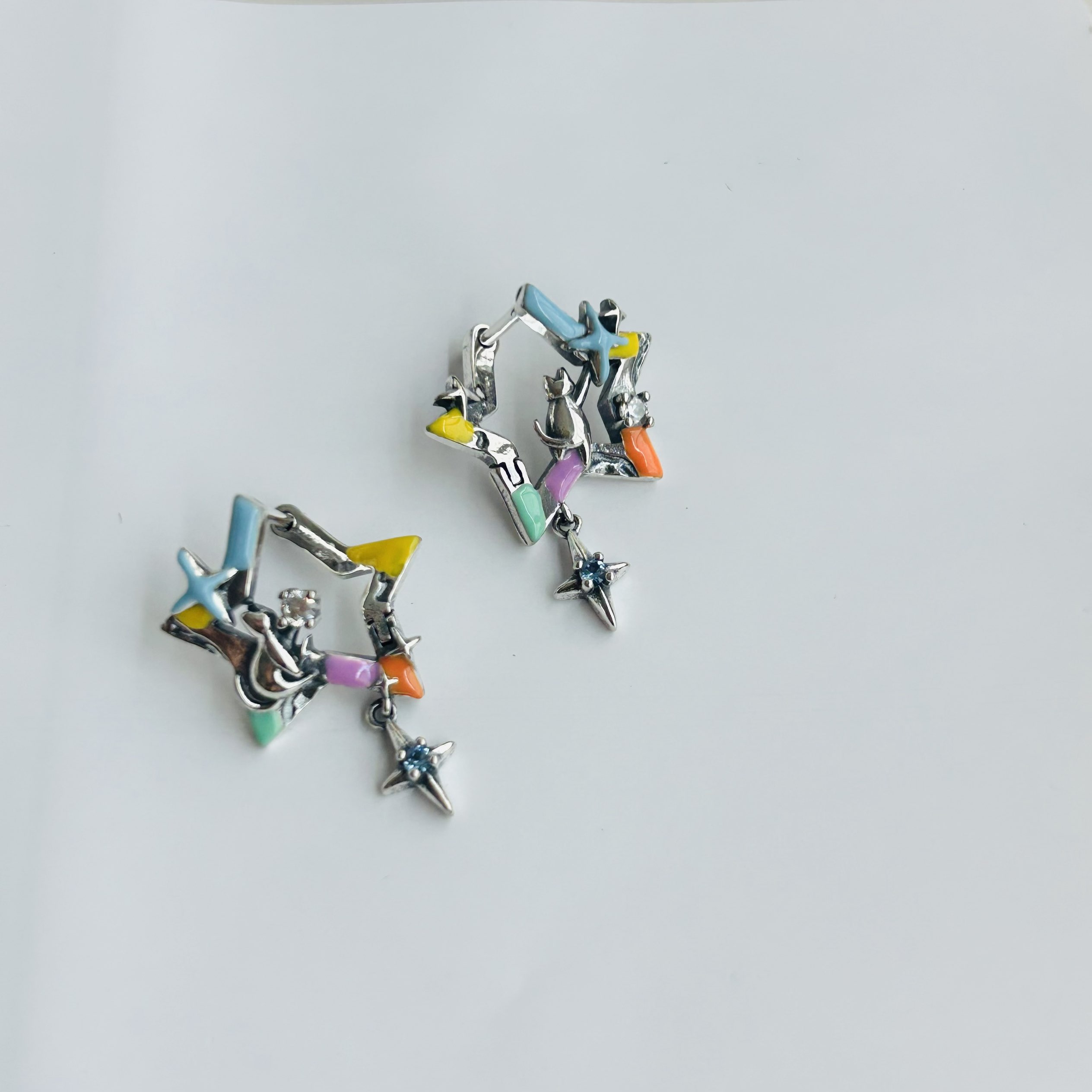 Boucles d'oreilles en argent 9 - Tie Clip Silver avis et prix