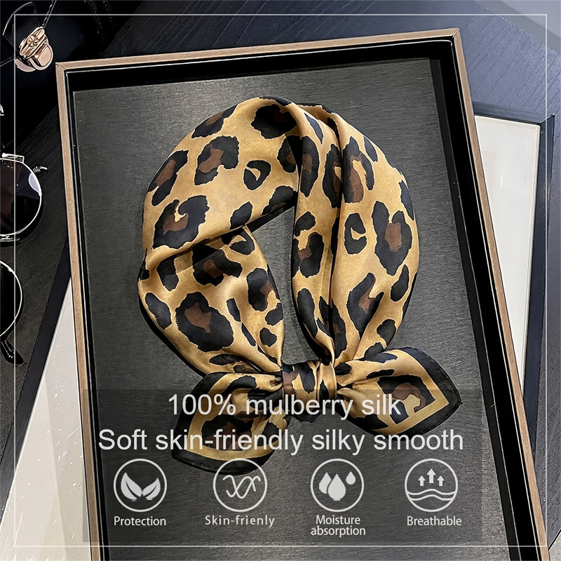 Foulard carré 100% soie imprim - Face Scarf Mask avis et prix
